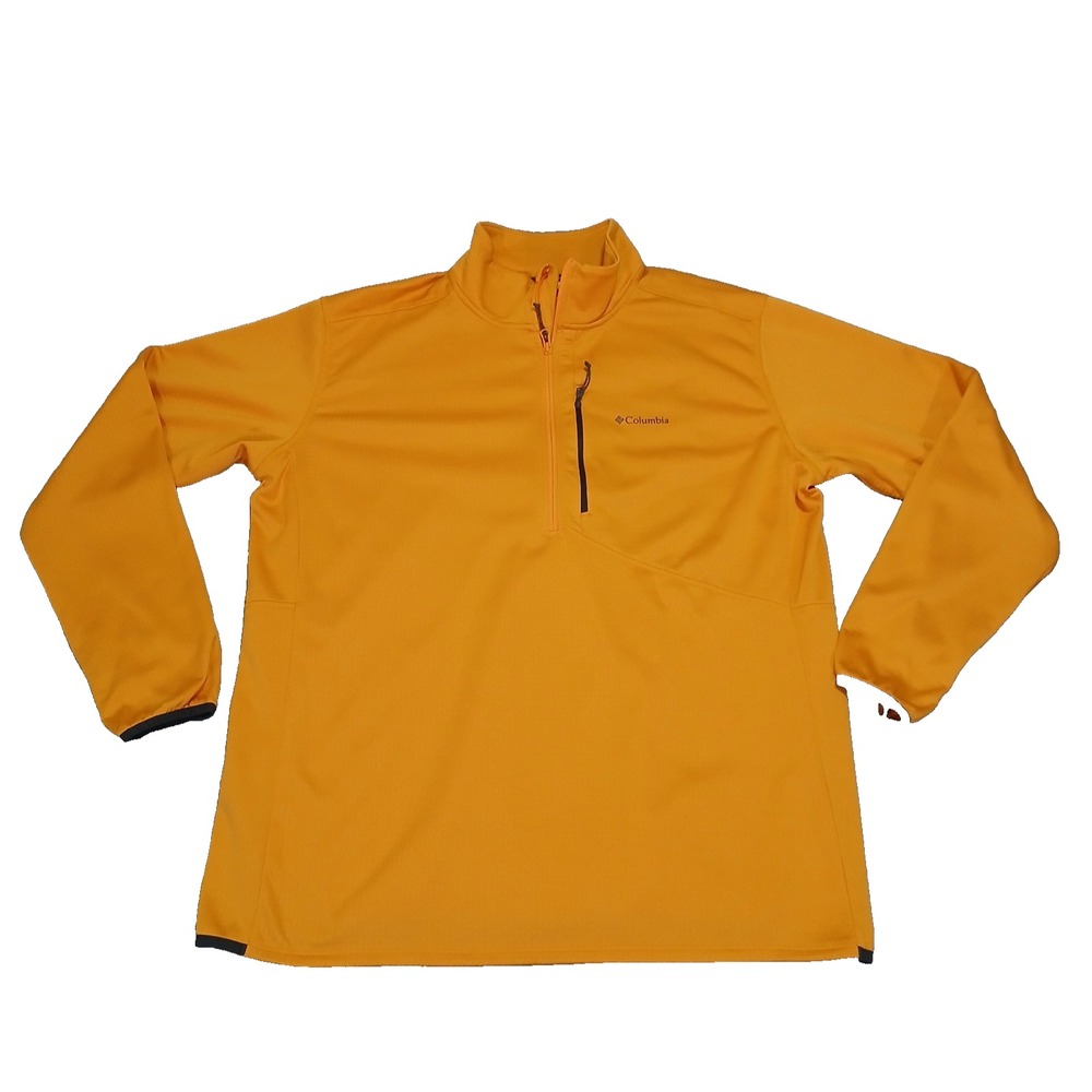Columbia Men's Long Sleeve Raw Honey Fast Trek™ III Half Zip Fleece Pullover XXL